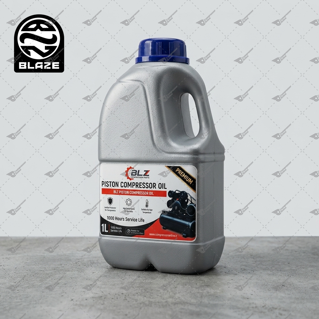 ​روغن کمپرسور پیستونی ۱ لیتری BLZ | قیمت و خرید
